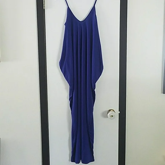 Royal Blue Maxi Dress NWOT - Picture 2 of 3